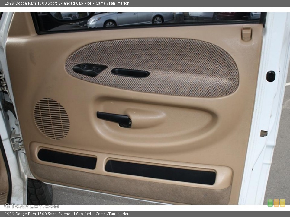 Camel/Tan Interior Door Panel for the 1999 Dodge Ram 1500 Sport Extended Cab 4x4 #38815432