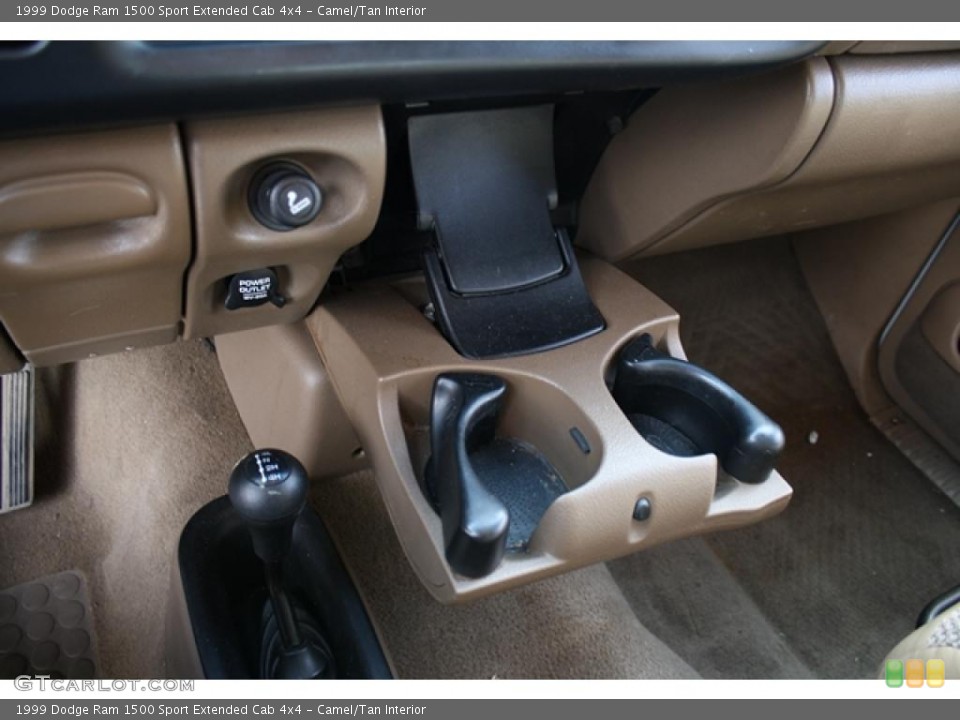 Camel/Tan Interior Controls for the 1999 Dodge Ram 1500 Sport Extended Cab 4x4 #38815556
