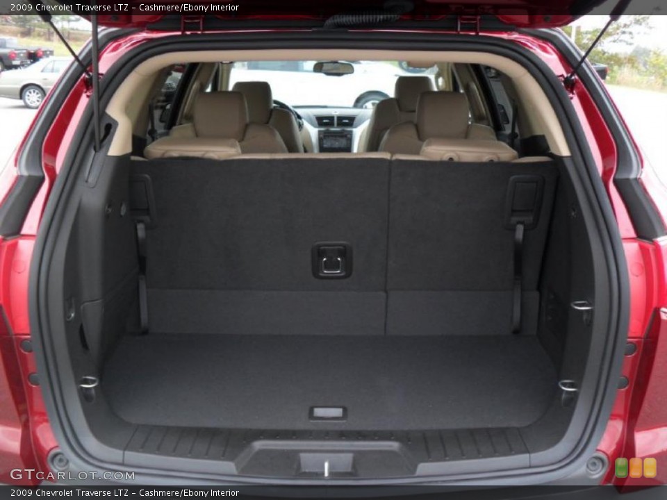 Cashmere/Ebony Interior Trunk for the 2009 Chevrolet Traverse LTZ #38815580