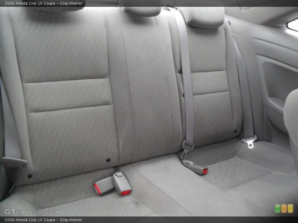 Gray Interior Photo for the 2009 Honda Civic LX Coupe #38815952