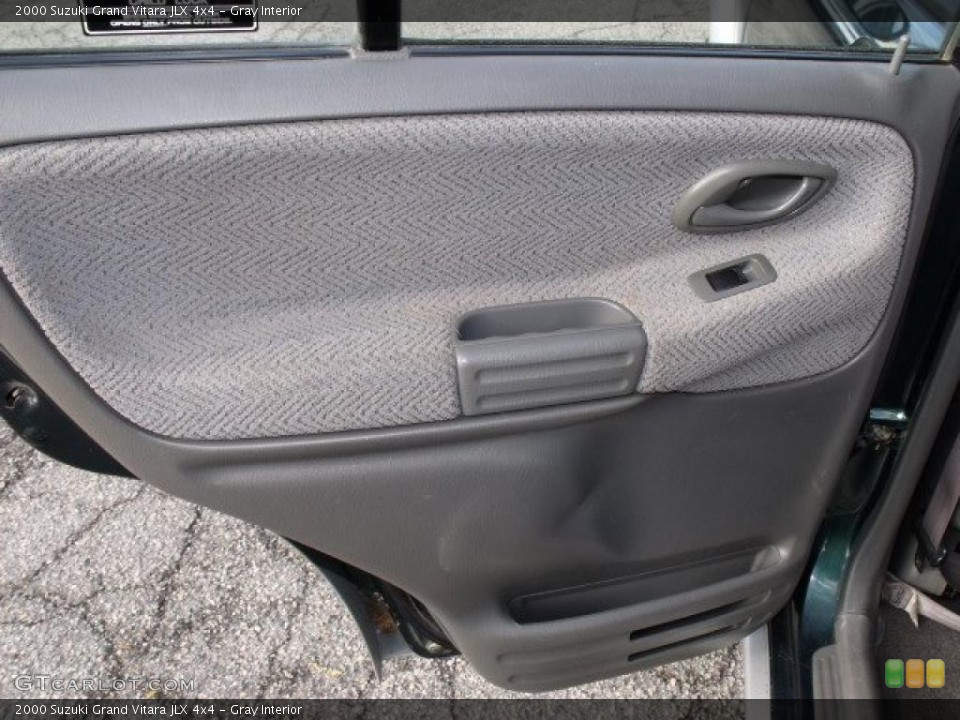 Gray Interior Door Panel for the 2000 Suzuki Grand Vitara JLX 4x4 #38818044