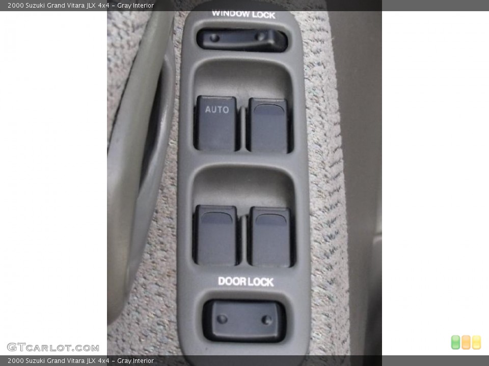 Gray Interior Controls for the 2000 Suzuki Grand Vitara JLX 4x4 #38818092