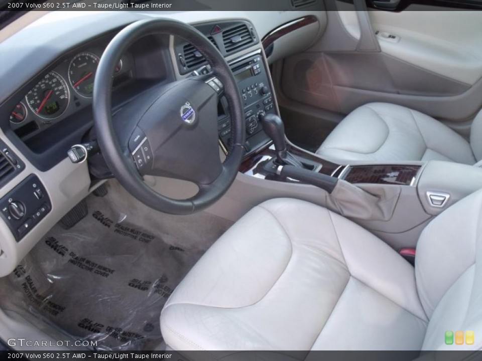 Taupe/Light Taupe Interior Photo for the 2007 Volvo S60 2.5T AWD #38818808