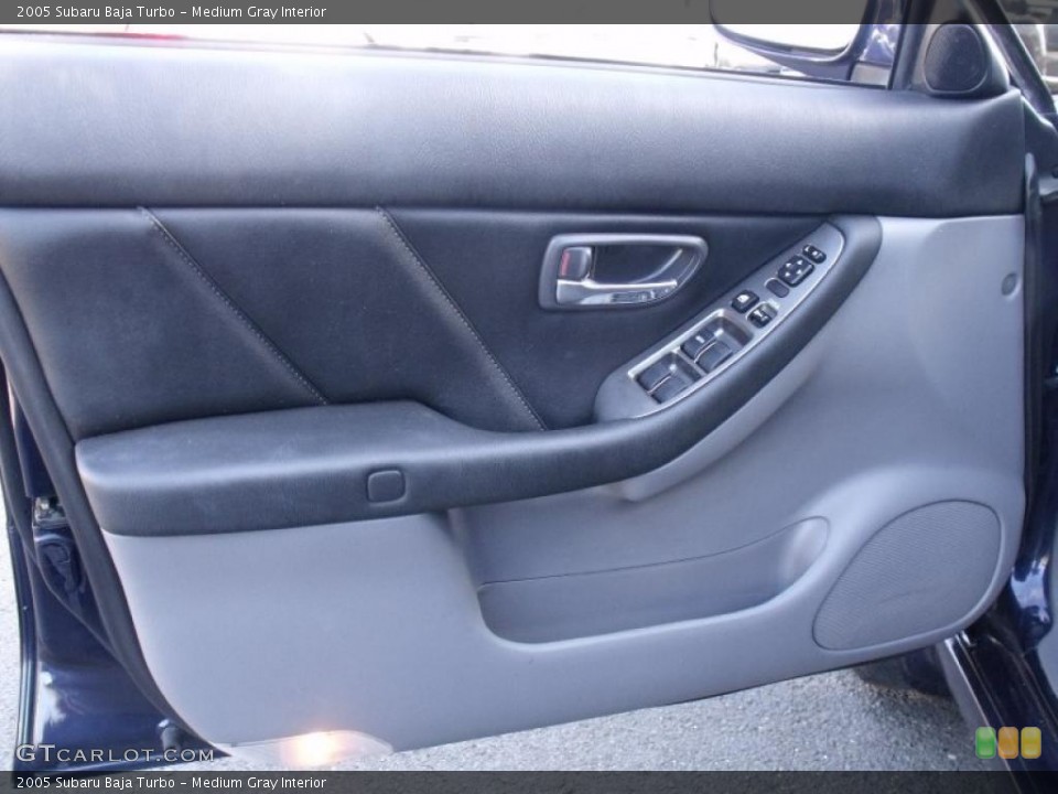 Medium Gray Interior Door Panel for the 2005 Subaru Baja Turbo #38819596