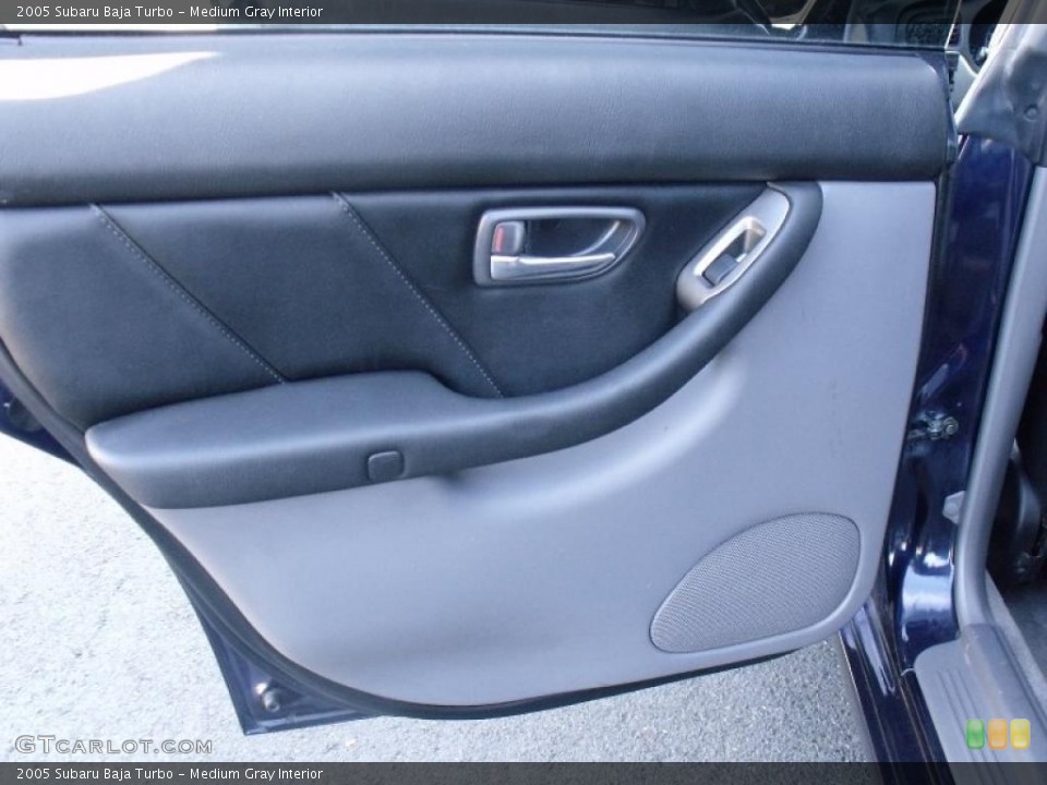 Medium Gray Interior Door Panel for the 2005 Subaru Baja Turbo #38819612