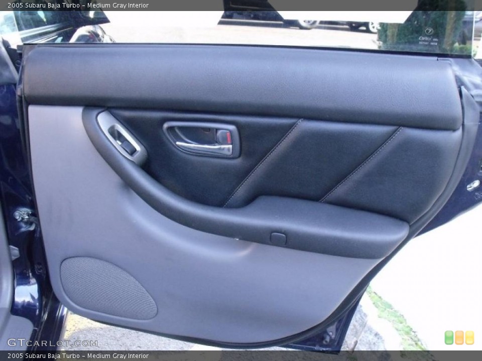 Medium Gray Interior Door Panel for the 2005 Subaru Baja Turbo #38819628
