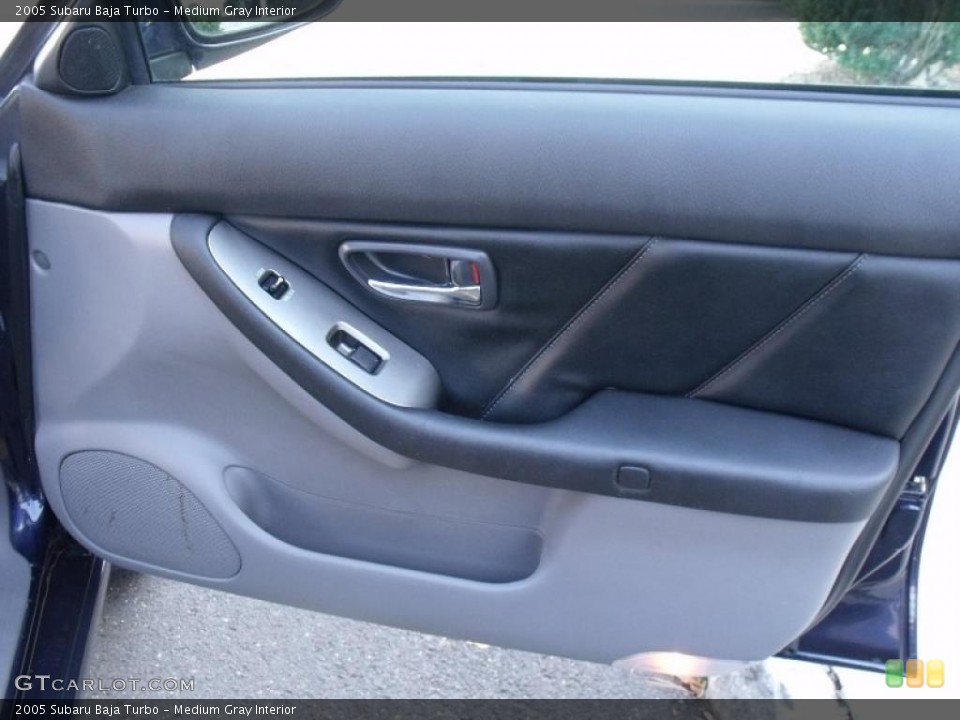 Medium Gray Interior Door Panel for the 2005 Subaru Baja Turbo #38819640