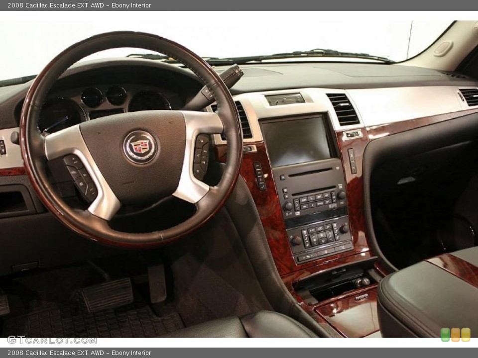 Ebony Interior Photo for the 2008 Cadillac Escalade EXT AWD #38820412