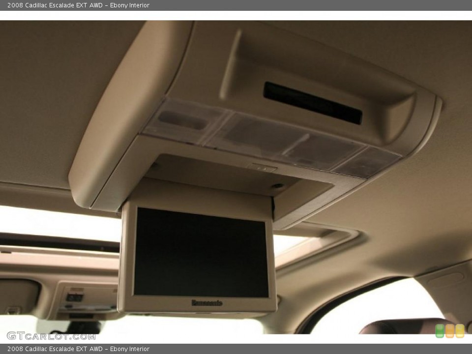 Ebony Interior Sunroof for the 2008 Cadillac Escalade EXT AWD #38820648