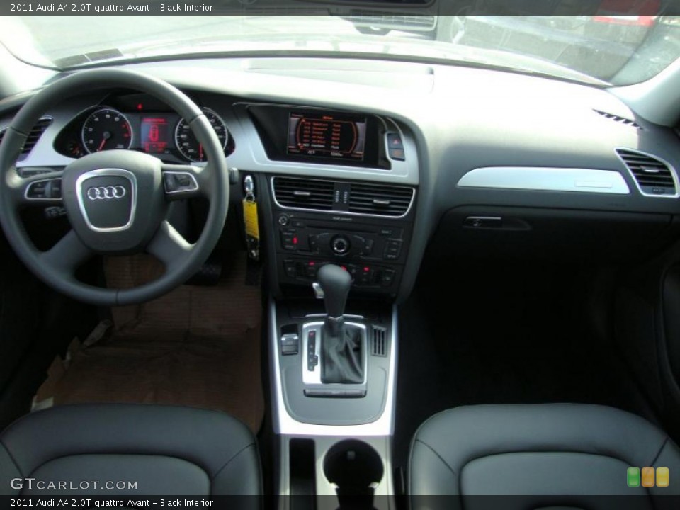 Black Interior Dashboard for the 2011 Audi A4 2.0T quattro Avant #38822276