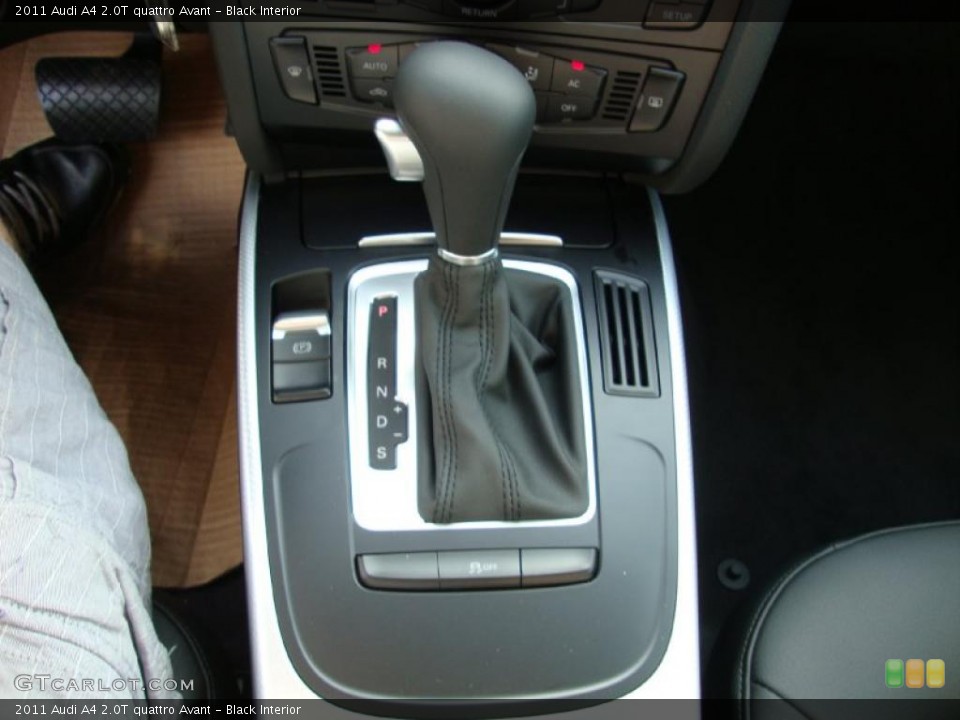 Black Interior Transmission for the 2011 Audi A4 2.0T quattro Avant #38822400