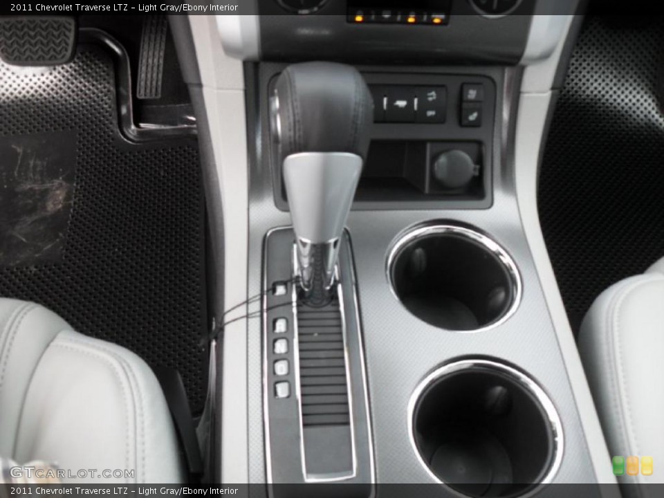 Light Gray/Ebony Interior Transmission for the 2011 Chevrolet Traverse LTZ #38822520