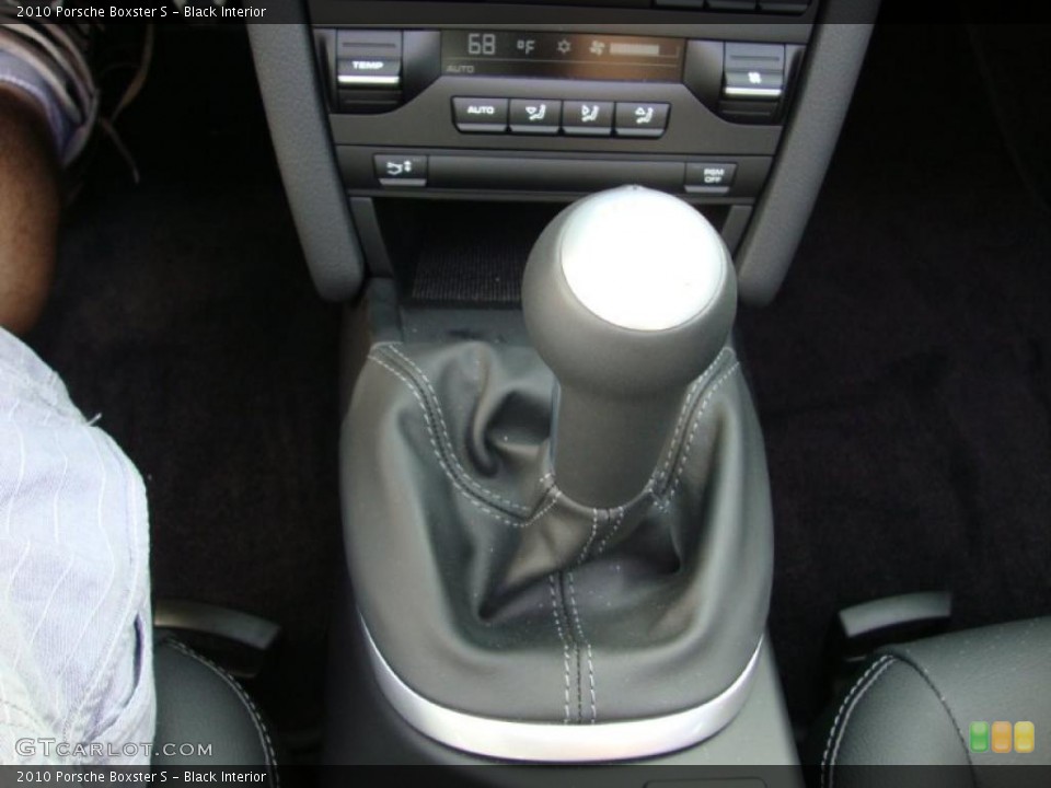 Black Interior Transmission for the 2010 Porsche Boxster S #38823468