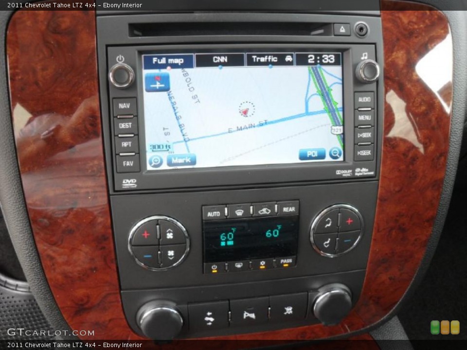 Ebony Interior Controls for the 2011 Chevrolet Tahoe LTZ 4x4 #38823744