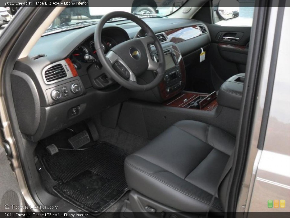Ebony Interior Prime Interior for the 2011 Chevrolet Tahoe LTZ 4x4 #38823976