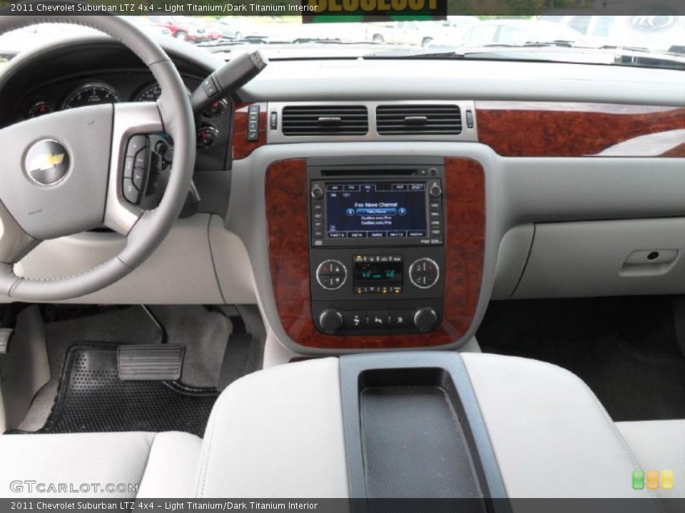 Light Titanium/Dark Titanium Interior Dashboard for the 2011 Chevrolet Suburban LTZ 4x4 #38825000