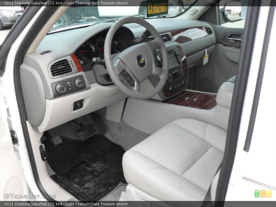 Light Titanium/Dark Titanium Interior Prime Interior for the 2011 Chevrolet Suburban LTZ 4x4 #38825160