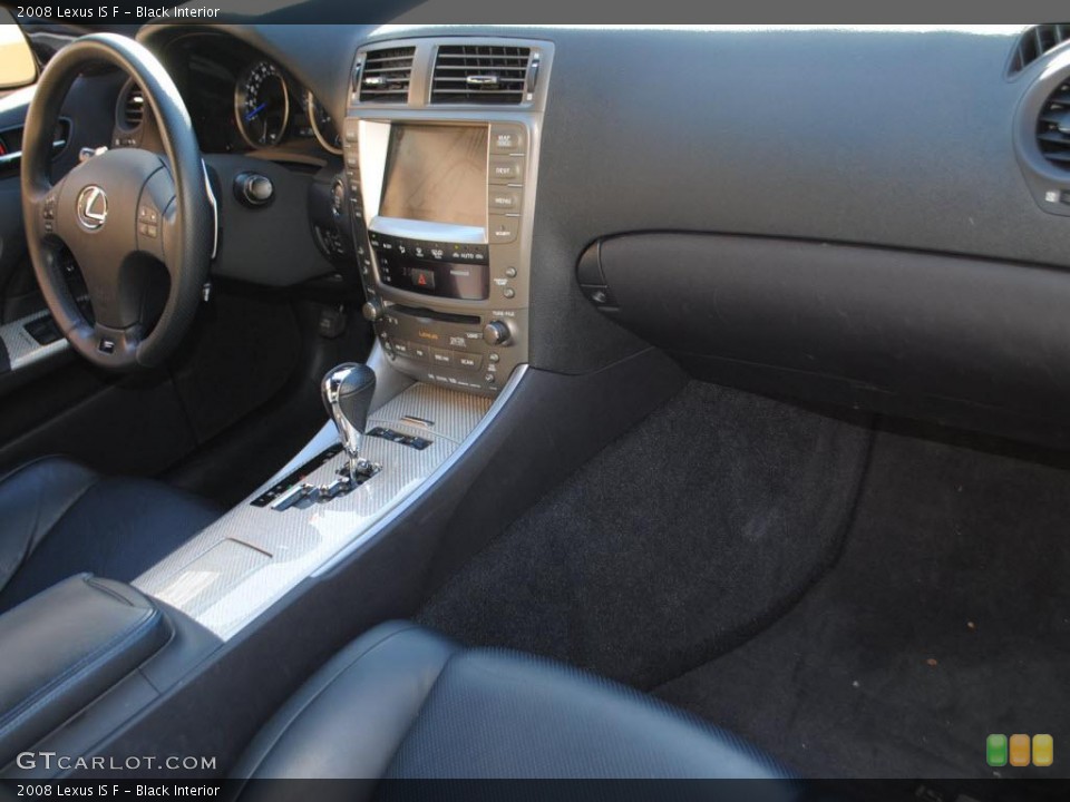 Black Interior Photo for the 2008 Lexus IS F #38826084