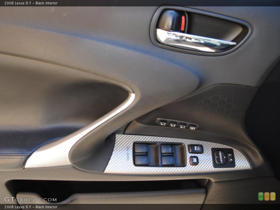 Black Interior Door Panel for the 2008 Lexus IS F #38826176
