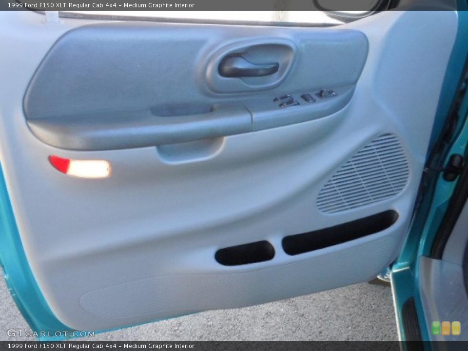 Medium Graphite Interior Door Panel for the 1999 Ford F150 XLT Regular Cab 4x4 #38827080