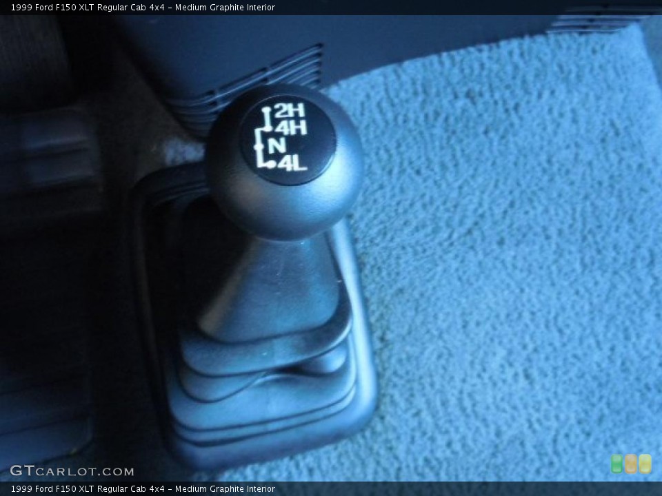 Medium Graphite Interior Controls for the 1999 Ford F150 XLT Regular Cab 4x4 #38827264