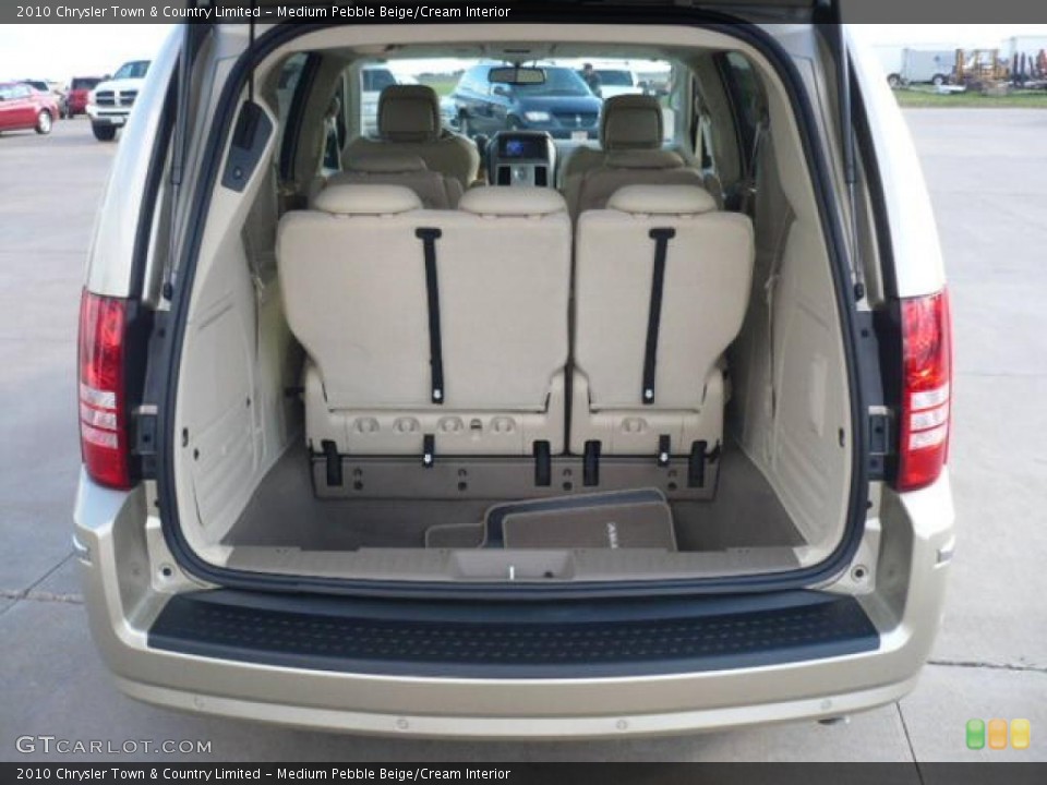 Medium Pebble Beige/Cream Interior Trunk for the 2010 Chrysler Town & Country Limited #38828280