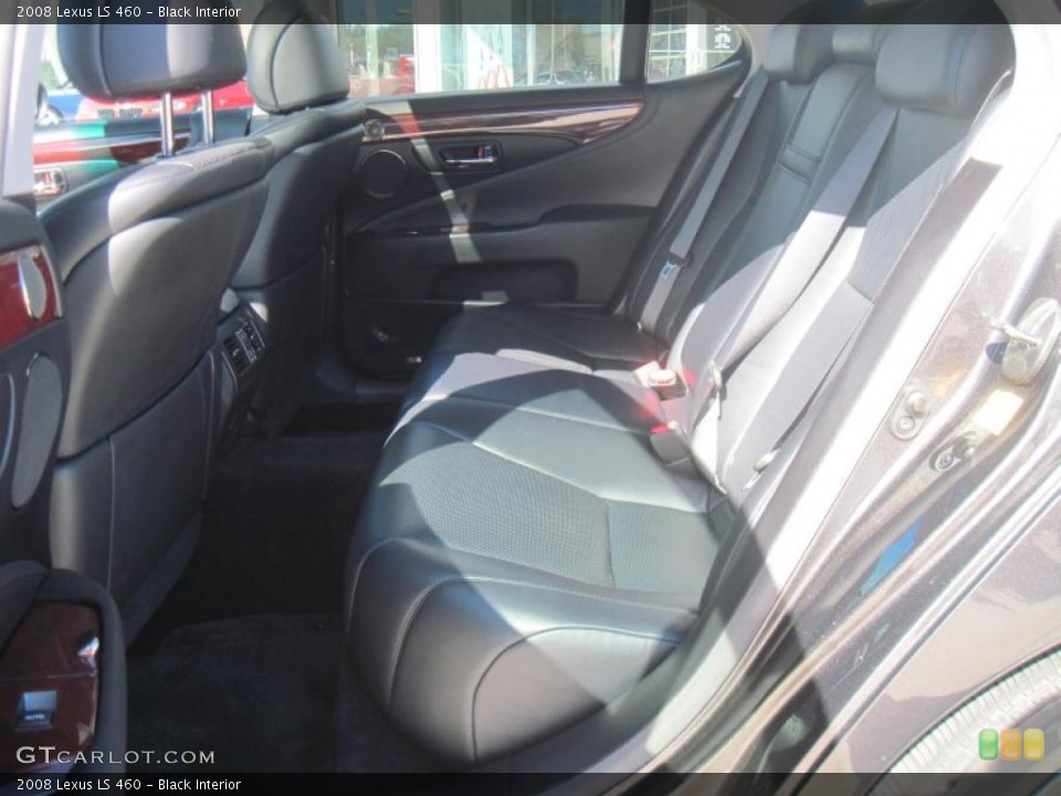 Black Interior Photo for the 2008 Lexus LS 460 #38828520