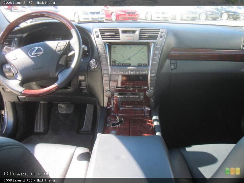 Black Interior Photo for the 2008 Lexus LS 460 #38828540