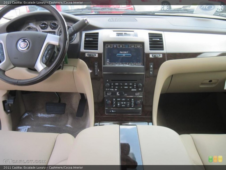Cashmere/Cocoa Interior Dashboard for the 2011 Cadillac Escalade Luxury #38829716