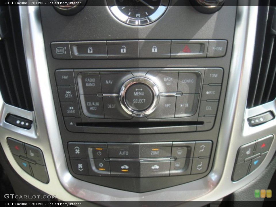 Shale/Ebony Interior Controls for the 2011 Cadillac SRX FWD #38829884