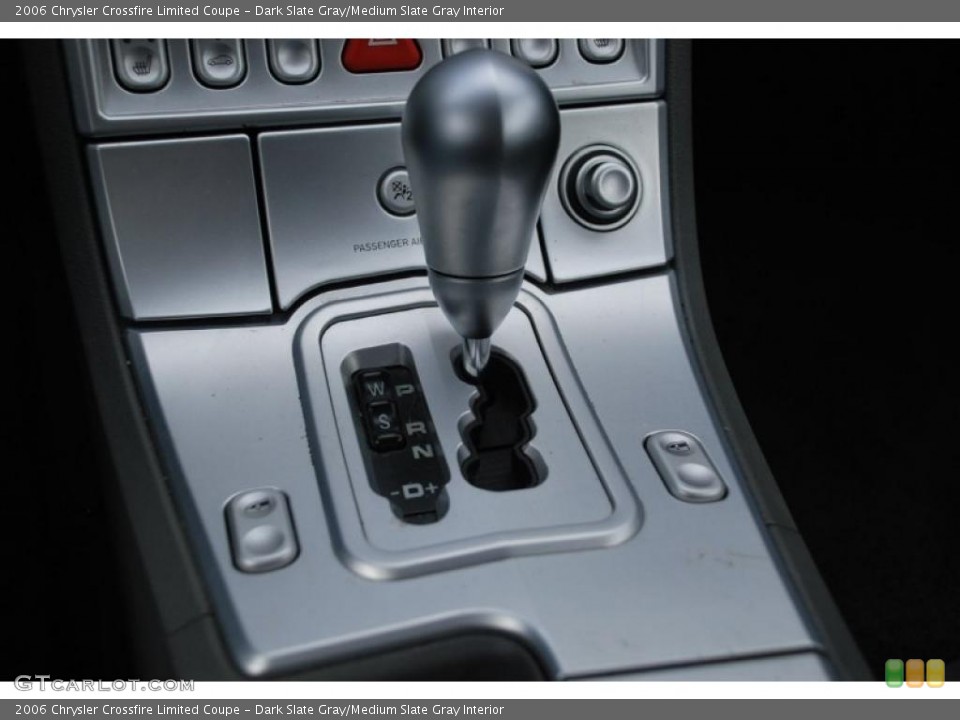 Dark Slate Gray/Medium Slate Gray Interior Transmission for the 2006 Chrysler Crossfire Limited Coupe #38830528