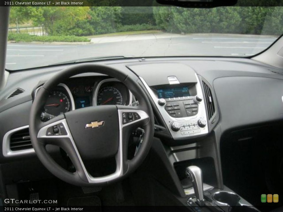 Jet Black Interior Dashboard for the 2011 Chevrolet Equinox LT #38831012