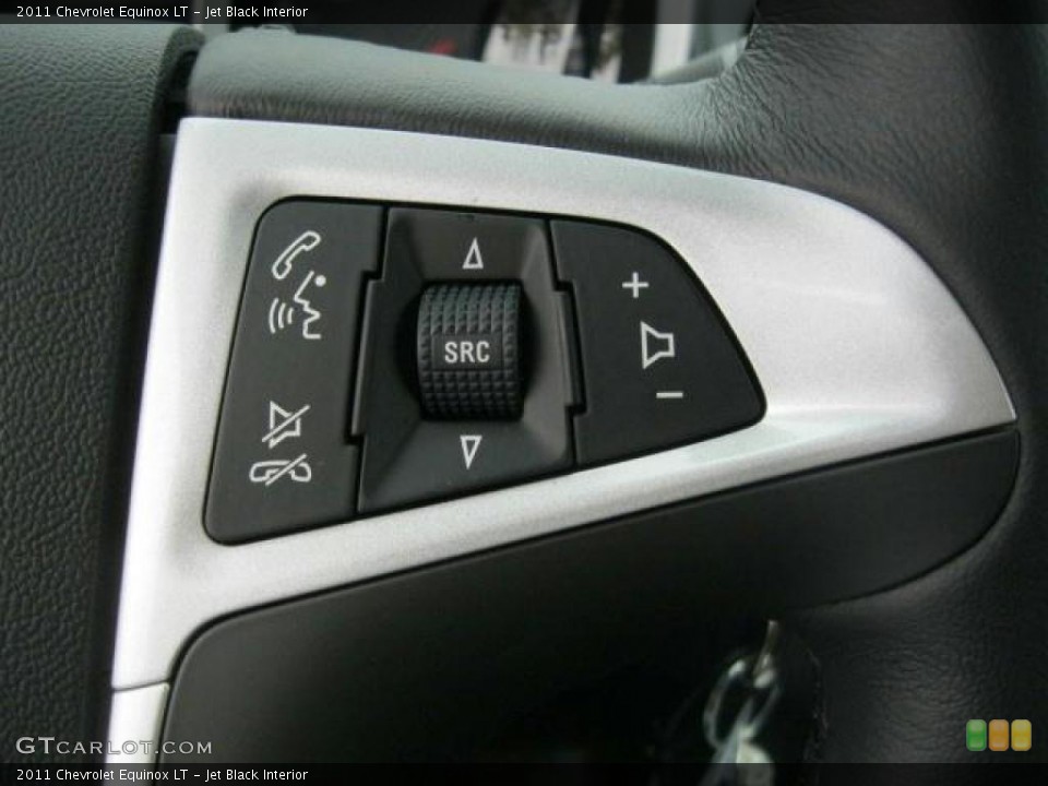 Jet Black Interior Controls for the 2011 Chevrolet Equinox LT #38831044