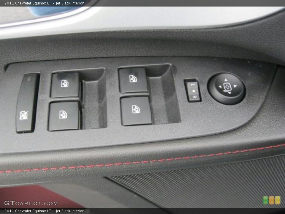Jet Black Interior Controls for the 2011 Chevrolet Equinox LT #38831080
