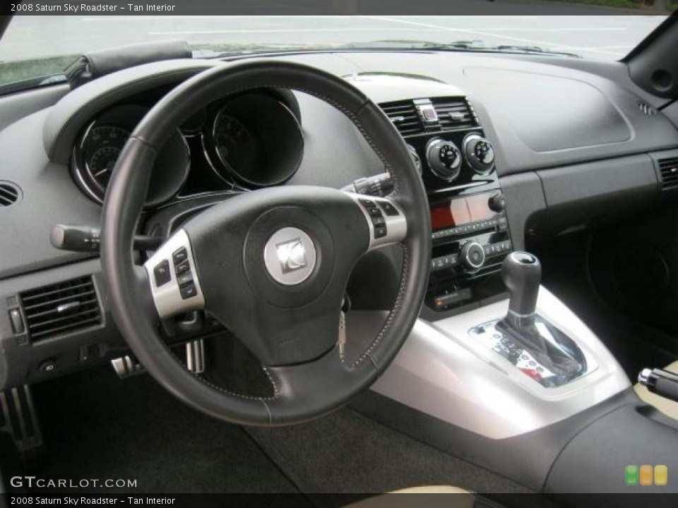 Tan Interior Prime Interior for the 2008 Saturn Sky Roadster #38831432