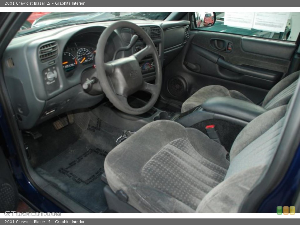 Graphite Interior Prime Interior for the 2001 Chevrolet Blazer LS #38833604