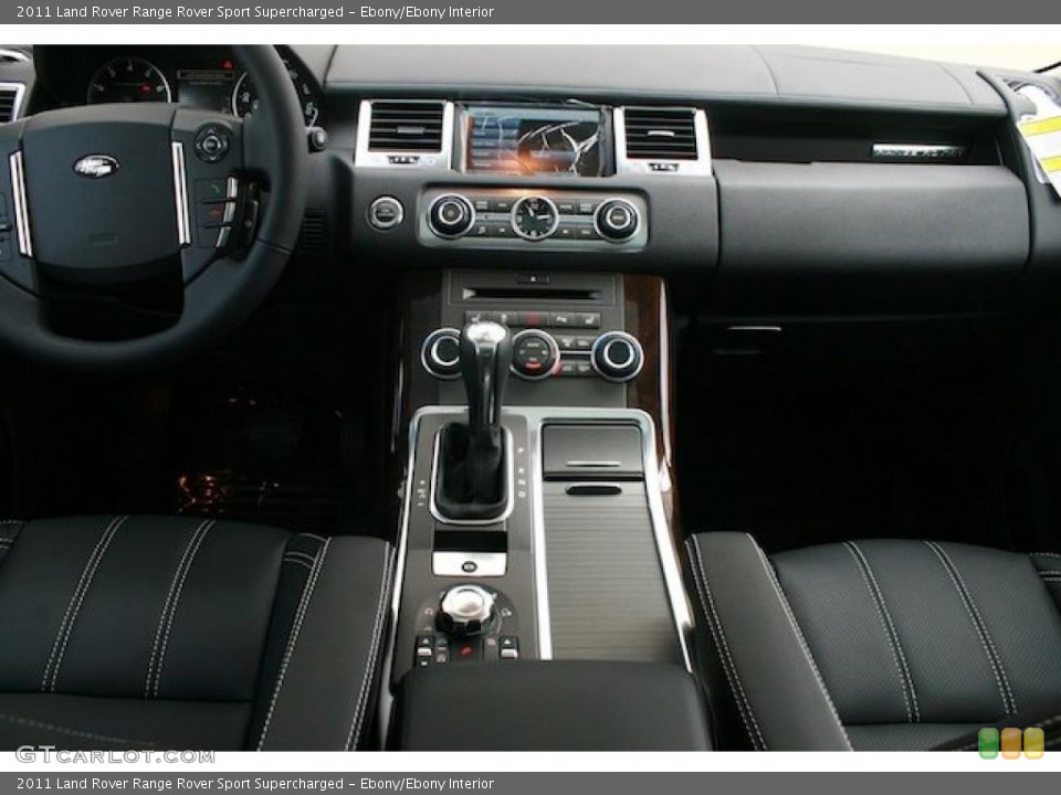 Ebony/Ebony Interior Dashboard for the 2011 Land Rover Range Rover Sport Supercharged #38835688