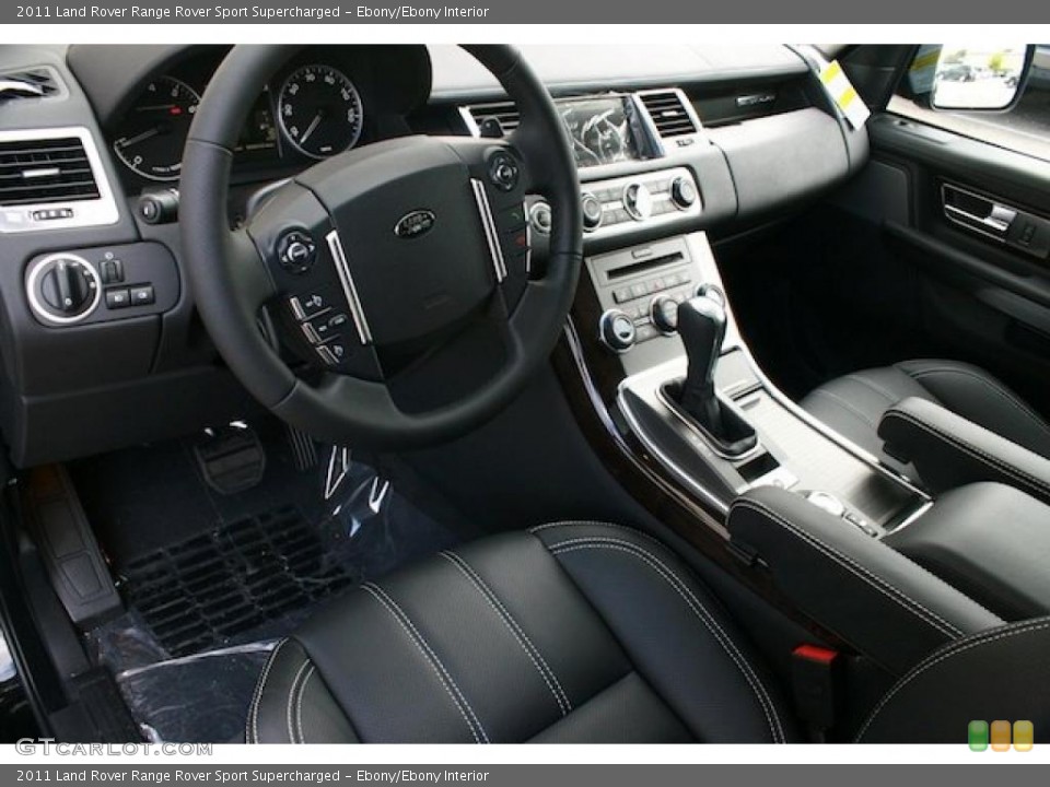 Ebony/Ebony Interior Prime Interior for the 2011 Land Rover Range Rover Sport Supercharged #38835804