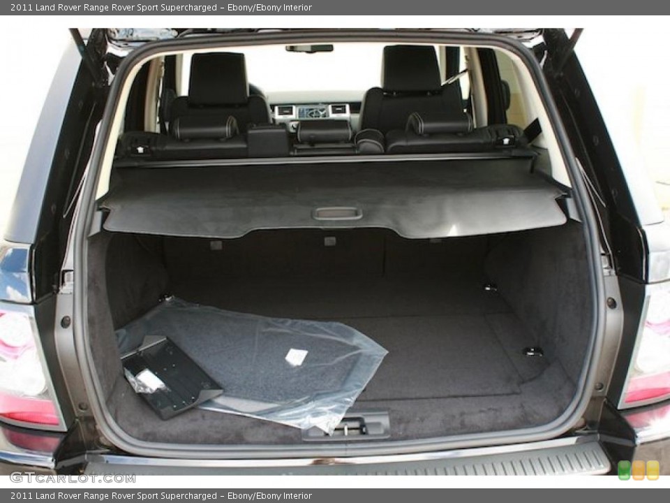 Ebony/Ebony Interior Trunk for the 2011 Land Rover Range Rover Sport Supercharged #38835872
