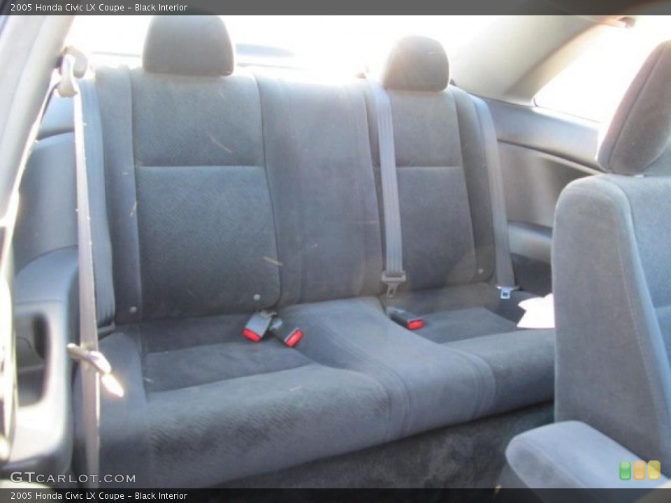 Black Interior Photo for the 2005 Honda Civic LX Coupe #38835972