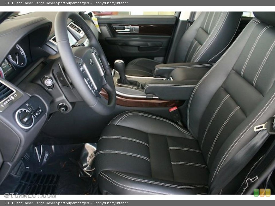 Ebony/Ebony Interior Photo for the 2011 Land Rover Range Rover Sport Supercharged #38835984