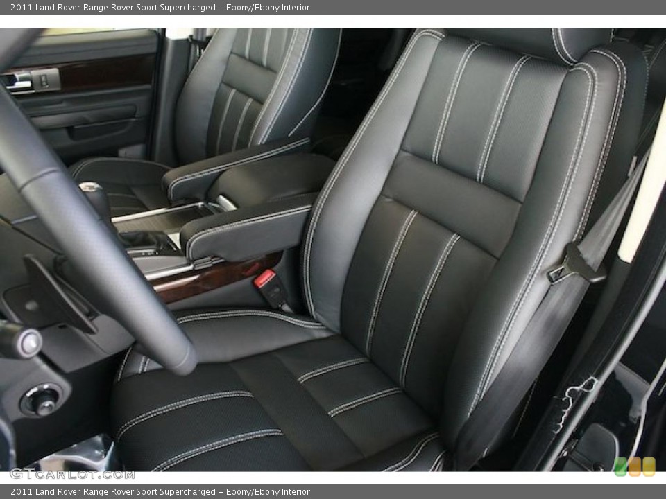 Ebony/Ebony Interior Photo for the 2011 Land Rover Range Rover Sport Supercharged #38836148