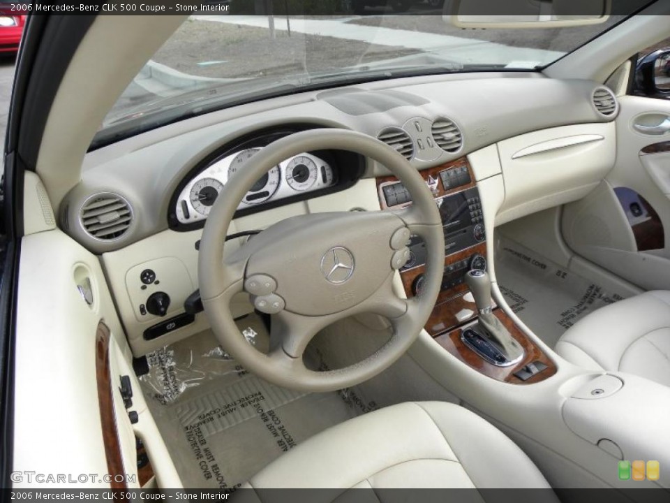 Stone Interior Photo for the 2006 Mercedes-Benz CLK 500 Coupe #38836308