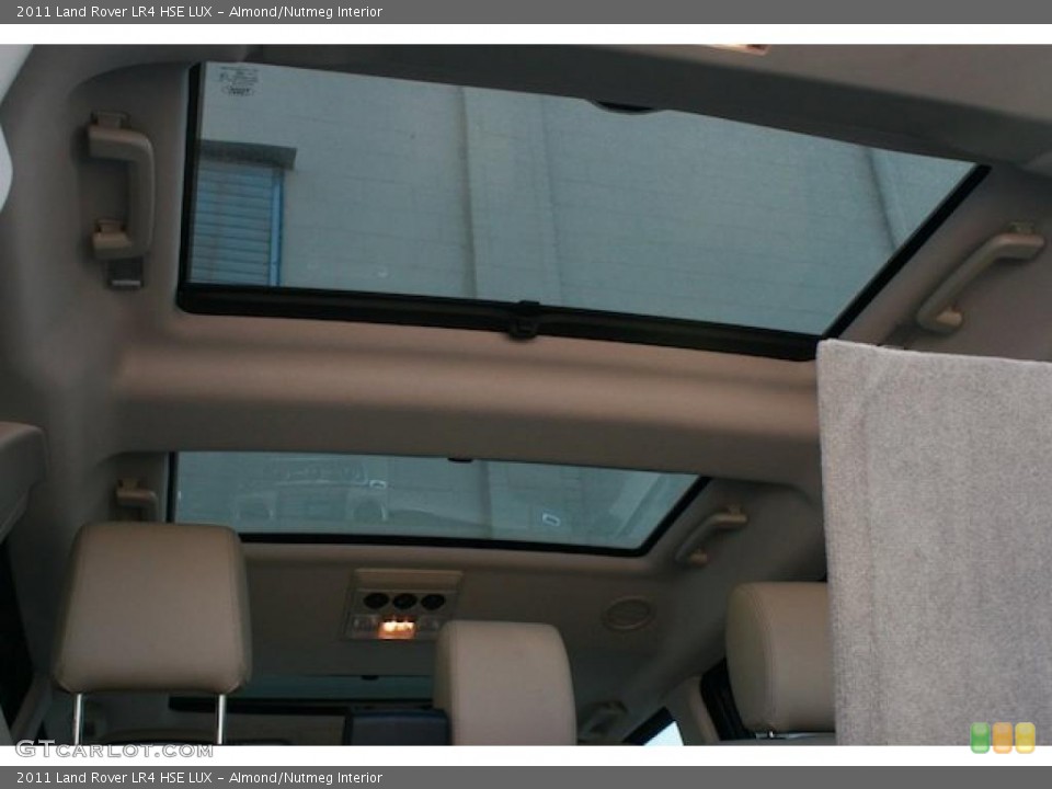 Almond/Nutmeg Interior Sunroof for the 2011 Land Rover LR4 HSE LUX #38836500