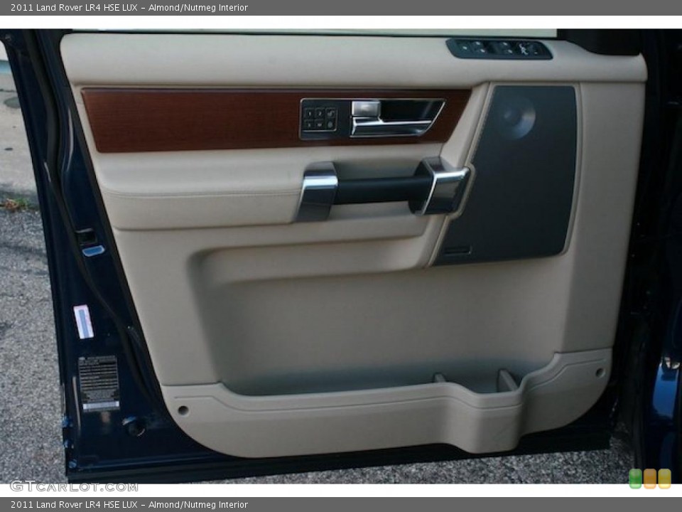 Almond/Nutmeg Interior Door Panel for the 2011 Land Rover LR4 HSE LUX #38836536