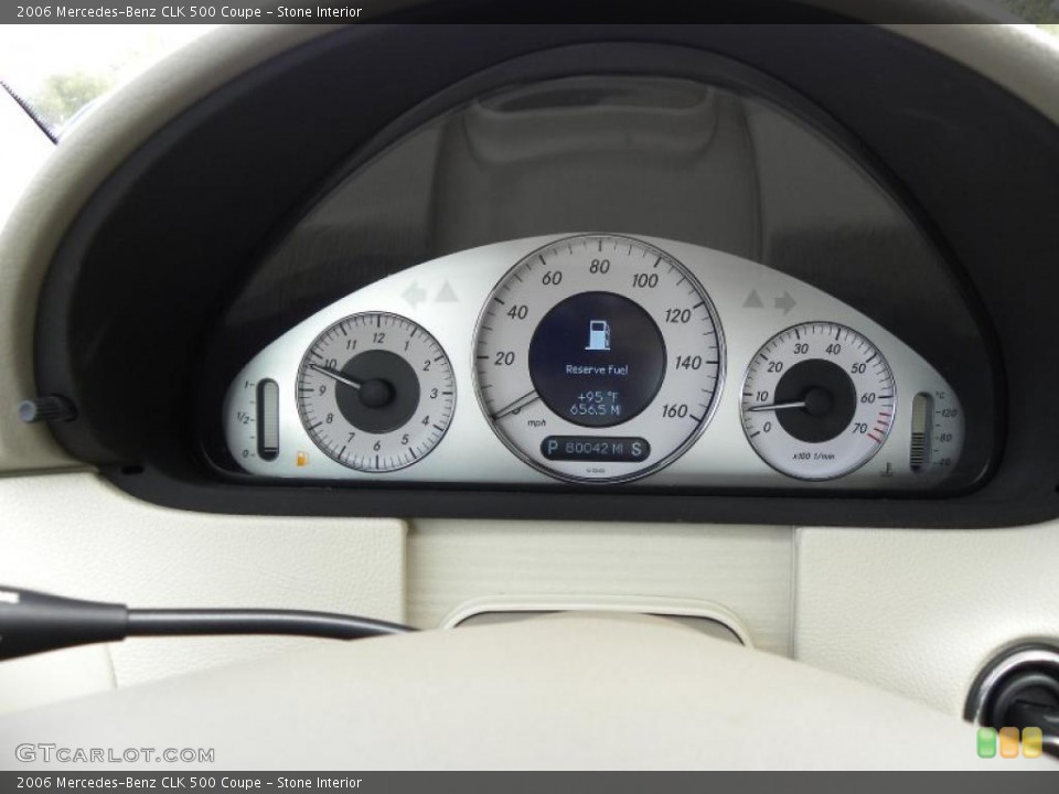 Stone Interior Gauges for the 2006 Mercedes-Benz CLK 500 Coupe #38836560