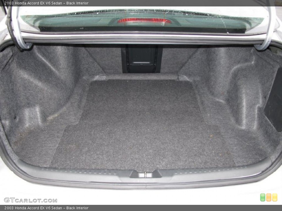 Black Interior Trunk for the 2003 Honda Accord EX V6 Sedan #38837268