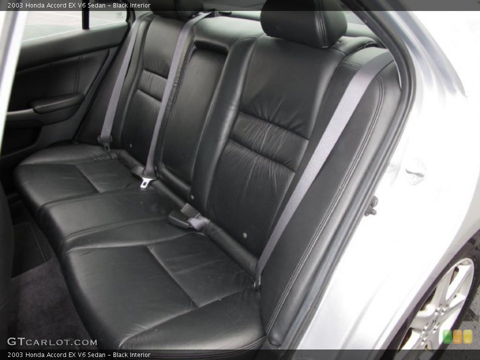 Black Interior Photo for the 2003 Honda Accord EX V6 Sedan #38837312