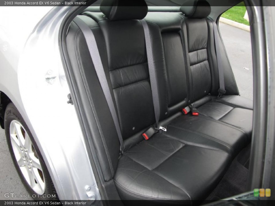 Black Interior Photo for the 2003 Honda Accord EX V6 Sedan #38837324