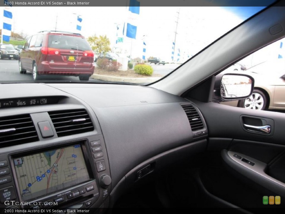 Black Interior Photo for the 2003 Honda Accord EX V6 Sedan #38837444